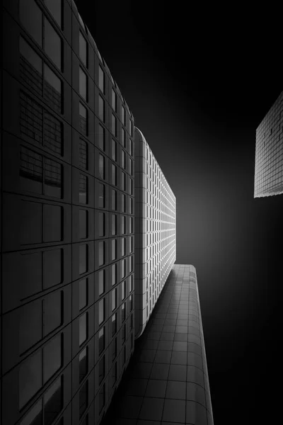 Facade Modern Office Building Frankfurt Germany — Stock Photo, Image