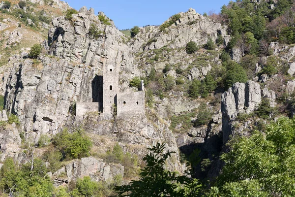 Zamek Borne Ardeche Francja — Zdjęcie stockowe