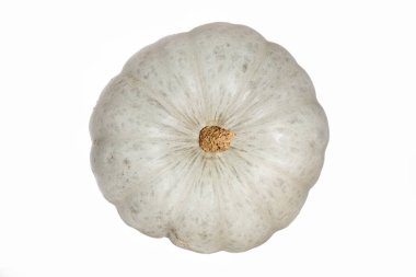 Beyaz arka planda tüm Veliaht Prens kabağı izole edilmiş.