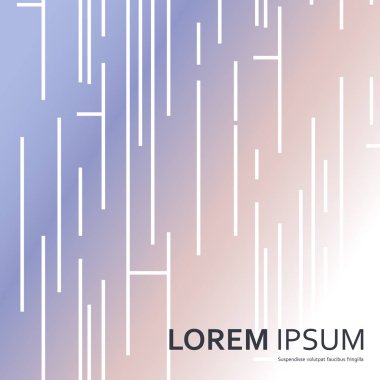 Soyut modern beyaz çizgiler gradyan vektör arka plan üzerinde