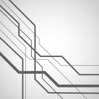 Vektör satırları kavramı desen ve teknoloji modern arka plan