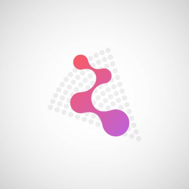 Biyoteknoloji ve enerji ve tıp ve bilim kavramı soyut vektör molekül