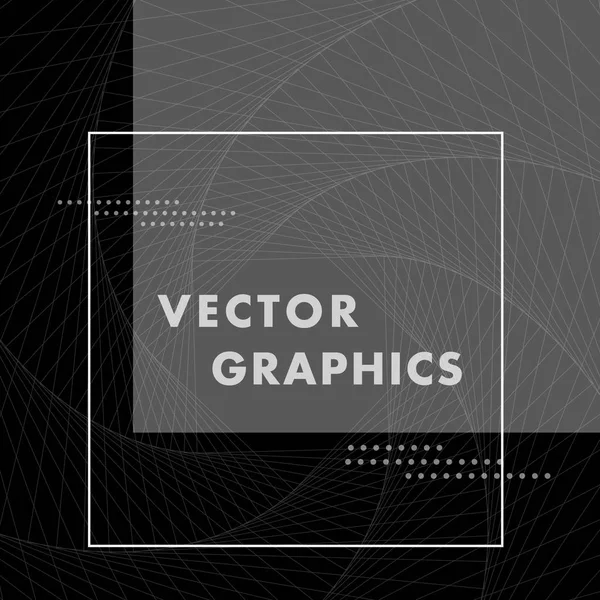 Abstrakter Vektorhintergrund mit Hexagon-Spiralmuster — Stockvektor