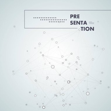 Modern soyut reklam kavramı. Vektör bağlantısı. Parmaklar yönü gösteriyor. Vektör arkaplan soyut teknoloji iletişim veri bilimi.