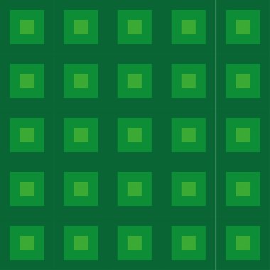 Yeşil kareler vektör desen