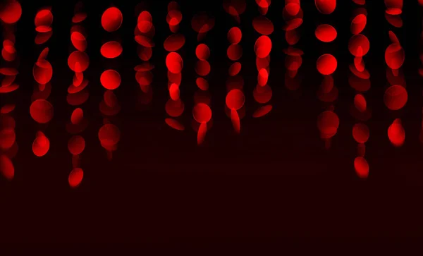 Fondo Navidad Rojo Abstracto Desenfocado — Foto de Stock
