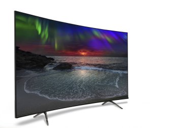 4k monitörü beyazda izole edildi