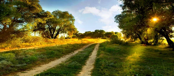 Pôr do sol — Fotografia de Stock