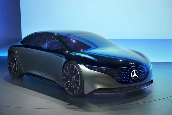 Mercedes Benz Vision Eqs luxe elektrische concept auto — Stockfoto