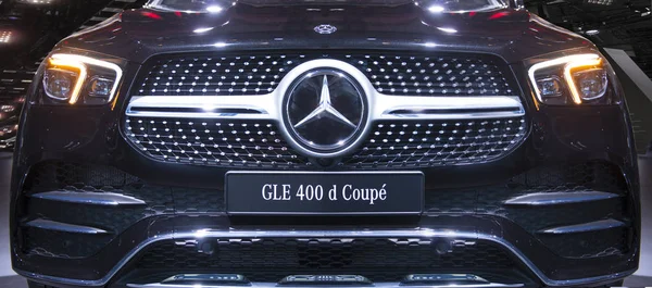 Mercedes Benz Gli 400 d Coupe concepto de coche Imágenes de stock libres de derechos