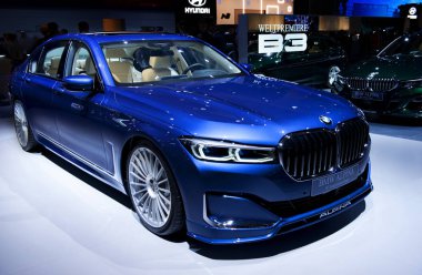  Yeni Bmw Alpina arabası Frankfurt Iaa Motor Show 201 'de ortaya çıktı