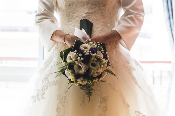 Bridal Bouquet Wedding Day — Stock Photo, Image