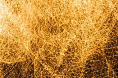 Işıklar içinde belgili tanımlık karanlık ile bir soyut tasarımları. Lightpainting