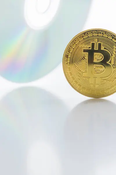 Bitcoin Criptomoneda Digital Bit Coin Btc Moneda Tecnología Negocios Internet —  Fotos de Stock