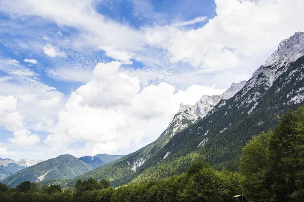 Vue Paysage Alpes Bavaroises Allemagne Europe — Photo