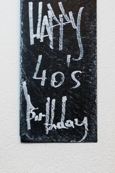 Conceptual hand writing showing Celebrating 40 Years — Stock Photo, Image