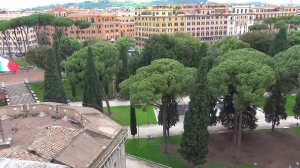 로마입니다 2018 일입니다 성에서 파노라마 — 비디오