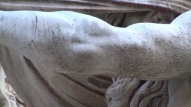 4k 1651.View ve detayları mimar G.L. Bernini tarafından Roma, 16 Mayıs 2018, piazza Navona, dört ırmak Çeşmesi fark.