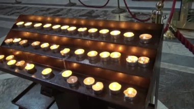 San Giovanni in Laterano Papalık bazilikanın İtalya, Roma, nterior. Offertory.