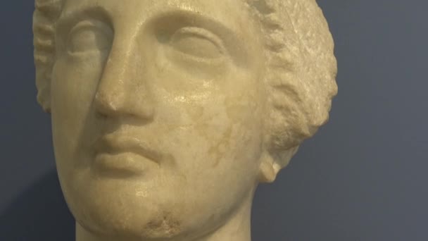 Itália Região Puglia Taranto Museu Arqueológico Nacional Taranto Vários Achados — Vídeo de Stock