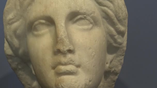 Italien Apulien Taranto Nationales Archäologisches Museum Von Taranto Verschiedene Funde — Stockvideo