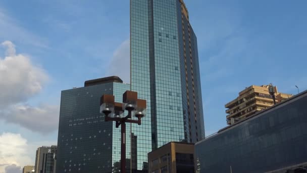 나폴리 비즈니스 센터에 건물의 — 비디오
