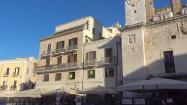 İtalya, Bari, ticaret kare, turist. 