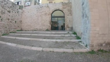 İtalya, Bari, 20 Ekim 2019, bazilika, Aziz Nikolaos, turist ziyaret etti.