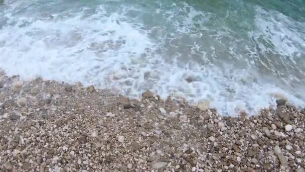 Italia Polignano Mare Baia Lama Monachile — Video Stock