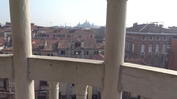 Venedig Stadtpanorama — Stockvideo