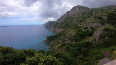 İtalya, Amalfi sahili, panorama