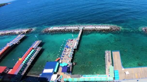 イタリア ソルレント ビーチのパノラマ — ストック動画
