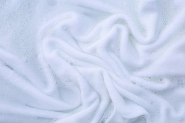 Yıkamadan önce bezi ıslat, beyaz bez.