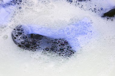 çorap yıkama önce batırılmış