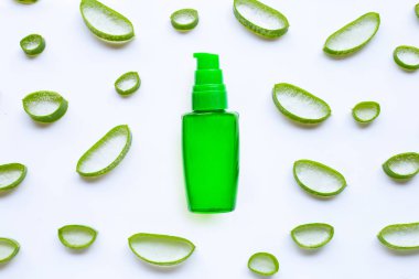 Spa veya cilt bakımı kozmetik Aloe Vera Jel o için ürün şişesi