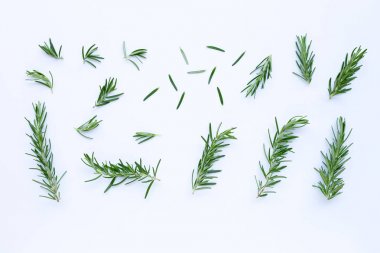 Beyaza izole edilmiş taze biberiye..