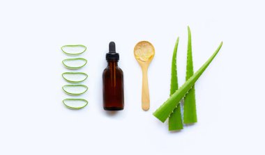 Beyaz uçucu yağ ile Aloe vera