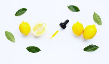 Beyaz limon ile Uçucu yağ.