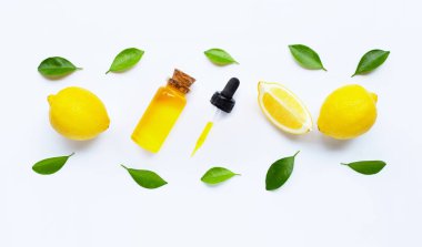 Beyaz limon ile Uçucu yağ.