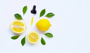 Beyaz limon ile Uçucu yağ.