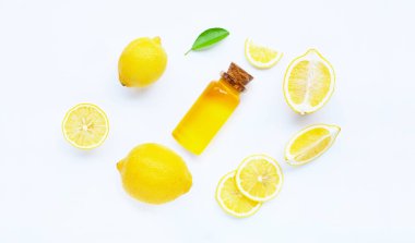 Beyaz limon ile Uçucu yağ.