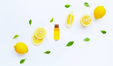 Beyaz limon ile Uçucu yağ.