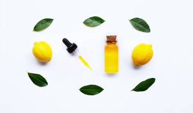 Beyaz limon ile Uçucu yağ.