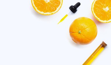 Beyaz portakal ile Uçucu yağ.