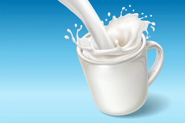 Glass Of Milk 3D, Incl. glass & dairy - Envato Elements