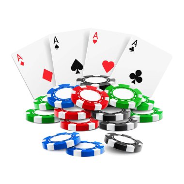 3d cips oyun kartları yığını Casino yakınındaki