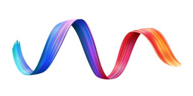 Suluboya fırça darbesi veya akrilik boya smear