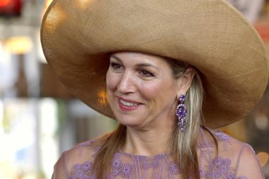 ENSCHEDE, THE NETHERLANDS - JUNE 21, 2018: Queen Maxima from the Netherlands during the re-opening of an old factory called 'The Performance Factory'.