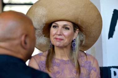 ENSCHEDE, THE NETHERLANDS - JUNE 21, 2018: Queen Maxima from the Netherlands during the re-opening of an old factory called 'The Performance Factory'.