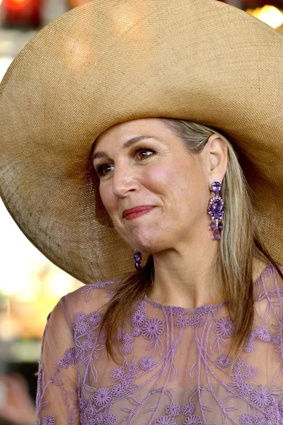 Enschede Netherlands June 2018 Queen Maxima Netherlands Opening Old Factory — Stock Photo, Image